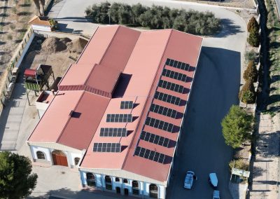 Instalación solar almazara